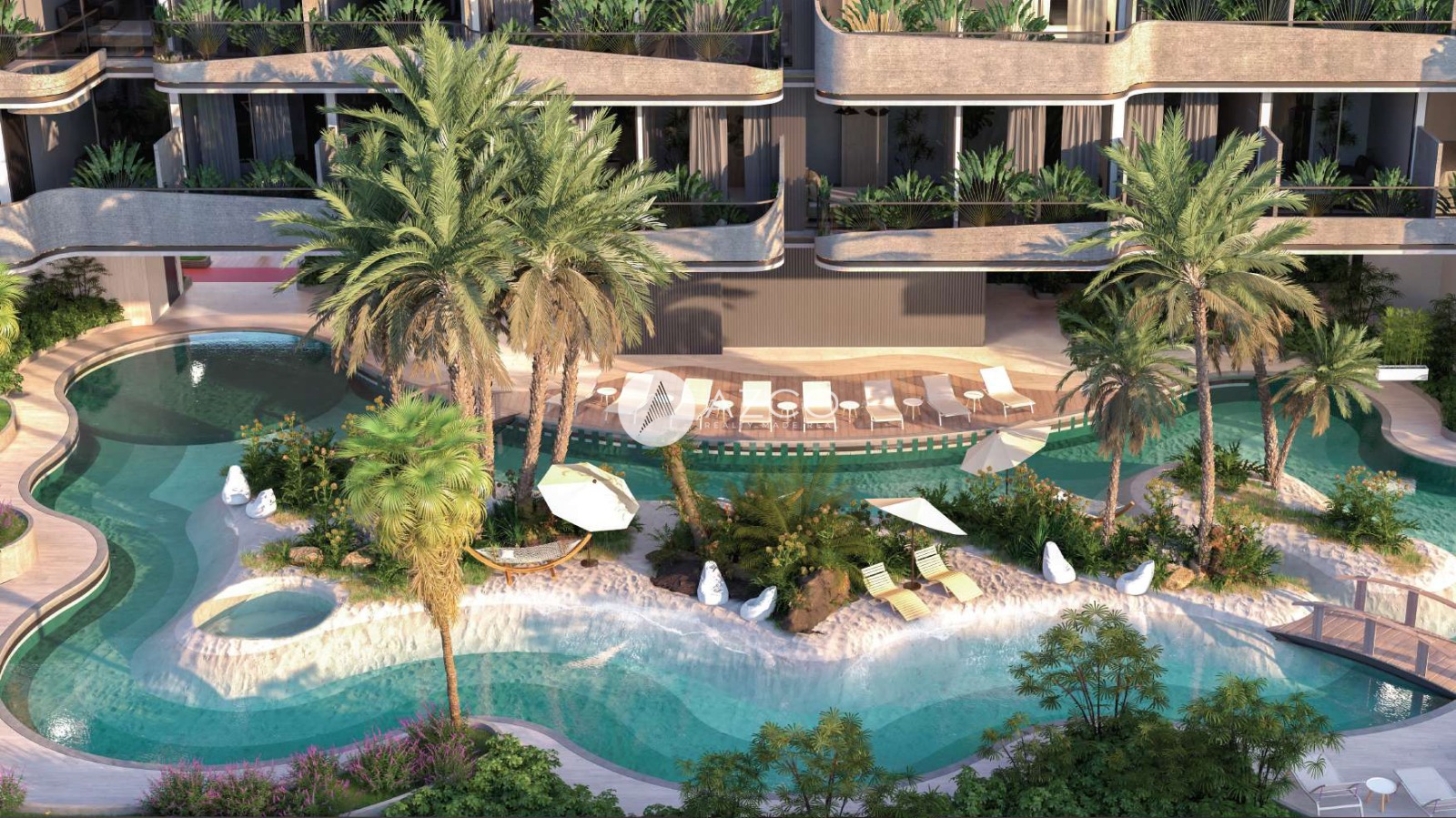 Community Facing Corner | Island-Inspired Elegance | Corner Unit